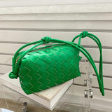 Women Woven Bag Messenger Shoulder Bag Female Handbag