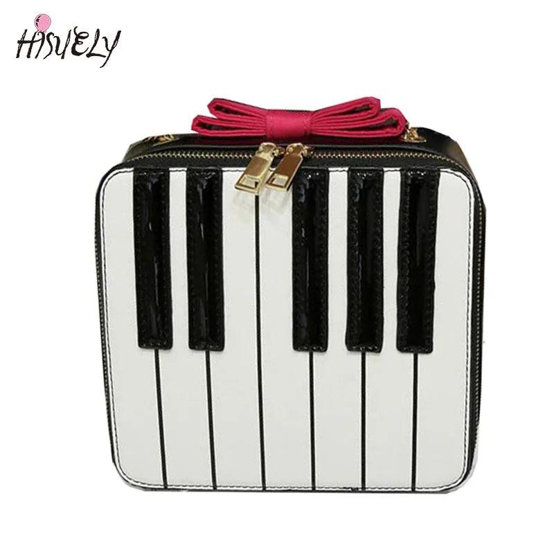 Stripes Hit Bow Ladies Shoulder Bag Messenger Handbag