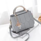PU Leather Classic Style Female Shoulder Bag Large Capacity Women Handbag
