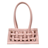 Women's Large Capacity Hollow Shoulder Bag Knitted Handbag