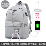 Waterproof Oxford Backpack with USB Port