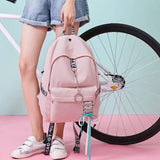 Waterproof Oxford Backpack with USB Port