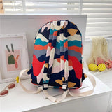 Women Backpack Large Capacity Nylon Girls School Bag Pretty Style