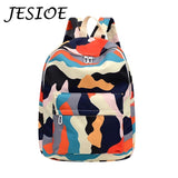 Women Backpack Large Capacity Nylon Girls School Bag Pretty Style