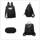 Oxford Cloth Shoulder Bag Women Bag Large Capacity Backpack CR6630