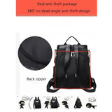 Oxford Cloth Shoulder Bag Women Bag Large Capacity Backpack CR6630