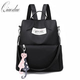 Oxford Cloth Shoulder Bag Women Bag Large Capacity Backpack CR6630