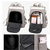 Italian Style Vintage Leather Backpack for Teenager School Travel