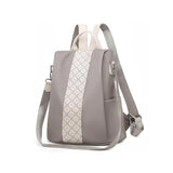 Italian Style Vintage Leather Backpack for Teenager School Travel