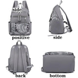 Age Reducing Backpacks Lightweight Large Capacity Splicing