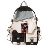 Bungou Stray Dogs Chuuya Nakahara Girls Backpacks School Bagpacks Casual Sc...
