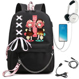 Spy X Family Anya Forger Anime School Bag for Teenagers Girl Children Backpack