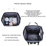 Nylon Women Backpack Large Capacity Mommy Baby Nursing Bags