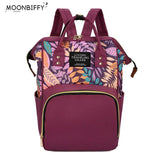 Nylon Women Backpack Large Capacity Mommy Baby Nursing Bags
