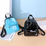 Clear Backpack Women Waterproof Book Bag Female College Students Travel Rucksack