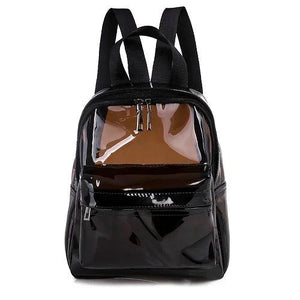 Clear Backpack Women Waterproof Book Bag Female College Students Travel Rucksack