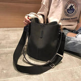 Women's Bucket Shoulder Bag Large Capacity Handbag