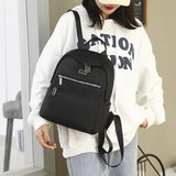 Casual Oxford Backpack Women All-match Travel Bag