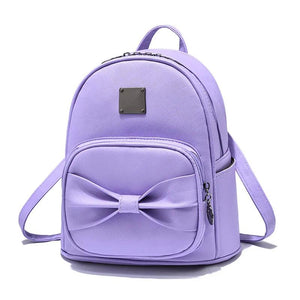 Personality College Style Small Backpack Bow All-match Student Backpack