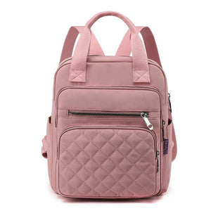 Nylon Backpack Female Diamond Embroidery Thread All-Match College