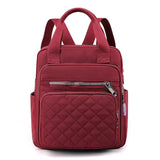 Nylon Backpack Female Diamond Embroidery Thread All-Match College