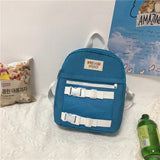 Women's Backpacks Girls Waterproof Nylon Schoolbags Casual Shoulder Bags