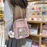 Women's Backpacks Girls Waterproof Nylon Schoolbags Casual Shoulder Bags