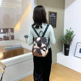 Woman Backpacks Mini Oxford Cloth Lightweight Waterproof Harajuku Outdoor