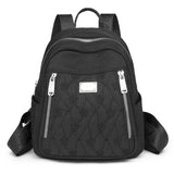 Mini Embroidery Backpack for Women Girls Small Bagpack Ladies Travel Bag