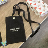 Canvas Mobile Bag with Key Bag