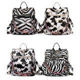 Women Backpack PU Anti-theft Casual Shoulder Bag Ladies Satchel Bags