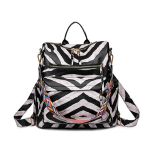 Women Backpack PU Anti-theft Casual Shoulder Bag Ladies Satchel Bags