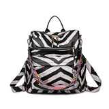 Women Backpack PU Anti-theft Casual Shoulder Bag Ladies Satchel Bags