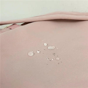 Waterproof Nylon Women Backpack Big Capacity Lady School Bag