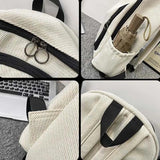 Preppy Style Backpacks All-match Basic School Backpack