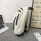 Preppy Style Backpacks All-match Basic School Backpack
