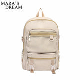 Mara's Dream Casual Waterproof Backpack Women College Student School Bag