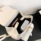 Women's Anti-theft PU Leather Backpack School Bag