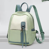 Pink Women's Backpack Oxford Cloth Casual Soild Shoulder Bags