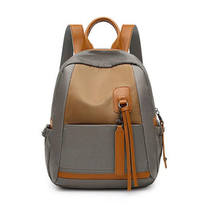 Pink Women's Backpack Oxford Cloth Casual Soild Shoulder Bags