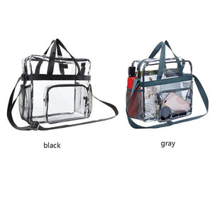 Transparent Backpack Travel Shoulder Bag Clear Purse Handbag