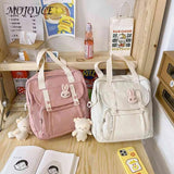 Large Capacity Nylon Backpack for Teenagers