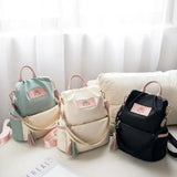 Anti-theft Oxford Women Backpack Large Capacity School Bag