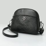 Cowhide Shoulder Bag Quilted Leather Handbag