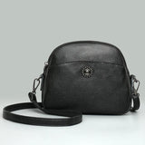 Cowhide Shoulder Bag Quilted Leather Handbag