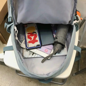 Backpack Women Multi-storage Travel Big Capacity Schoolbags Zipper Shoulder Bags