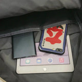 Nylon Solid Big Capacity School Bag Backpack Women