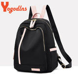 Oxford Backpack Women Large Capacity School Bags Waterproof Travel Rucksack