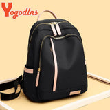 Oxford Backpack Women Large Capacity School Bags Waterproof Travel Rucksack