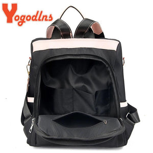 Oxford Backpack Women Large Capacity Travel Rucksack